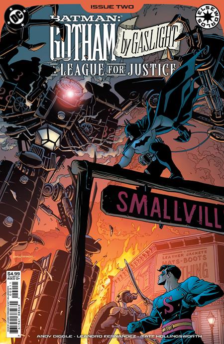 BATMAN GOTHAM BY GASLIGHT A LEAGUE FOR JUSTICE (2025) #2 CVR A LEANDRO FERNANDEZ