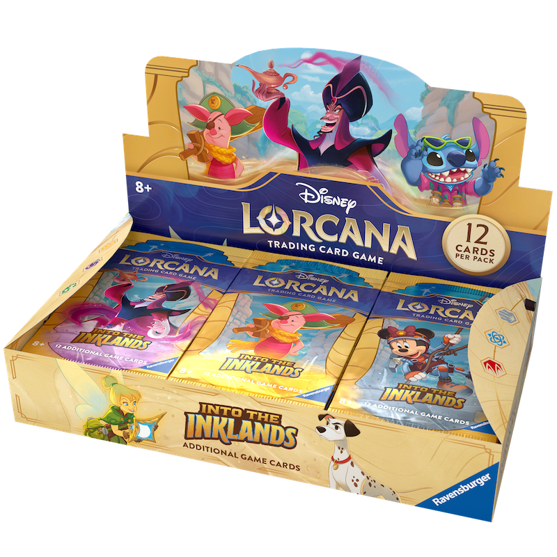 DISNEY LORCANA TCG: S3 INTO THE INKLANDS! BOOSTER BOX