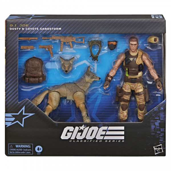 GI JOE CLASSIFIED SERIES #217 DUSTY AND COYOTE SANDSTORM AF