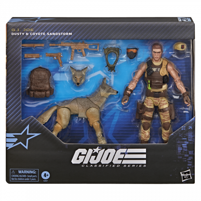 GI JOE CLASSIFIED SERIES #217 DUSTY AND COYOTE SANDSTORM AF
