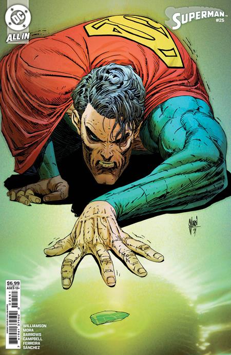 SUPERMAN (2023) #25 CVR C GUILLEM MARCH CARD STOCK VAR