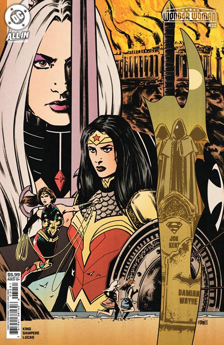 WONDER WOMAN (2023) #32 CVR E JORGE FORNES THINGS TO COME CARD STOCK VAR
