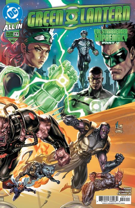 GREEN LANTERN (2023) #27 CVR A V KEN MARION (STARBREAKER SUPREMACY)