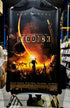 RARE VINTAGE CHRONICLES OF RIDDICK VINYL CINEMA BANNER (2004)