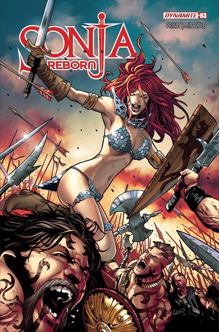 SONJA REBORN (2025) #3 CVR D GREG LAND