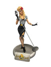 (DAMAGED) DC COMICS BOMBSHELLS BLACK CANARY STATUE  - LONG SOLD OUT ORIGINAL 2014 PRODUCTION RUN