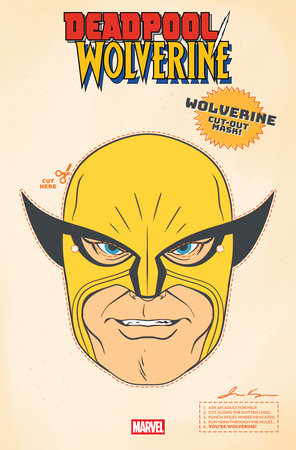DEADPOOL WOLVERINE (2025) #9 RETRO HALLOWEEN MASK VAR
