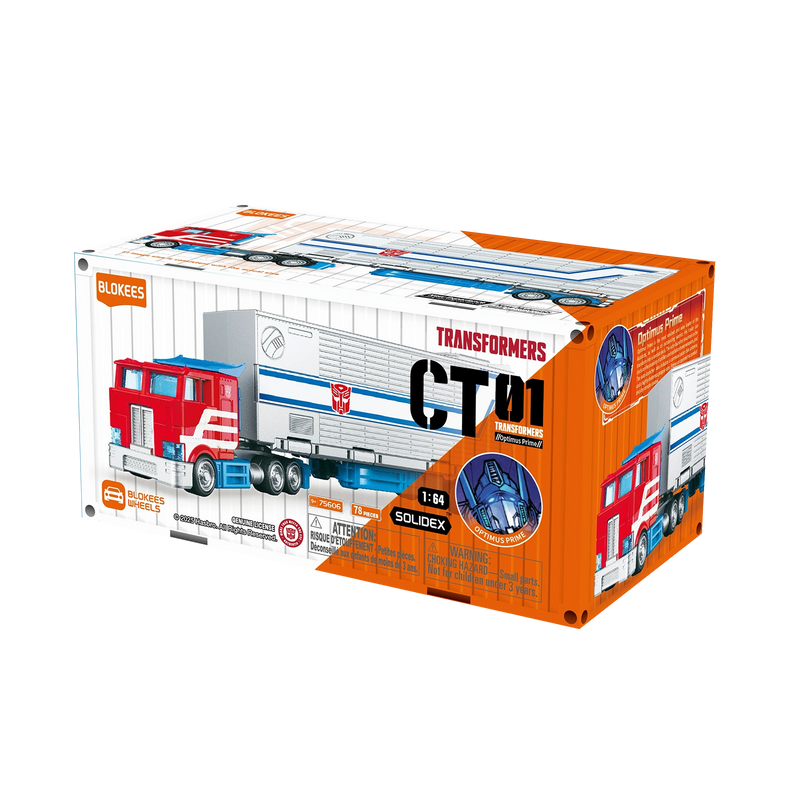 BLOKEES WHEELS TRANSFORMERS CT01 OPTIMUS PRIME MODEL