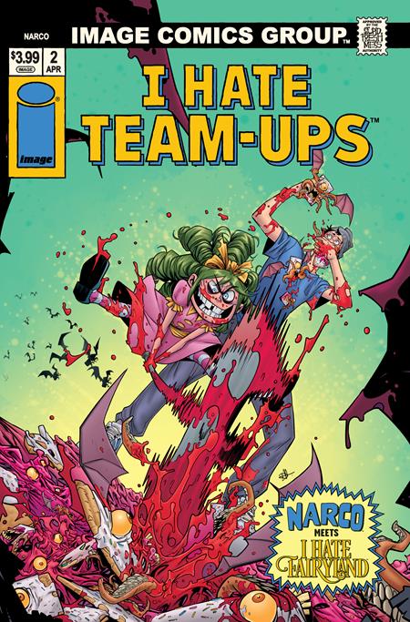 NARCO (2026) #2 CVR C DAN HILLYARD I HATE FAIRYLAND TEAM UP VAR