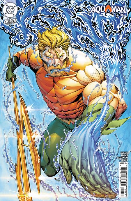 AQUAMAN (2025) #5 CVR E INC 1:25 MARIO FOCCILLO CARD STOCK VAR