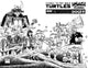 TMNT USAGI YOJIMBO WHEREWHEN (2023) #1 CVR E 25 COPY INCV SAKAI B&W