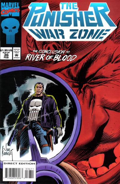PUNISHER WAR ZONE (1992) #36