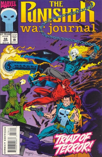 PUNISHER WAR JOURNAL (1988) #58