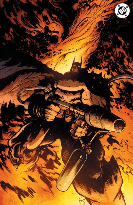 ABSOLUTE BATMAN (2024) ANNUAL #1 (ONE SHOT) SECOND PRINTING CVR D DANIEL WARREN JOHNSON FLAMETHROWER FOIL VAR