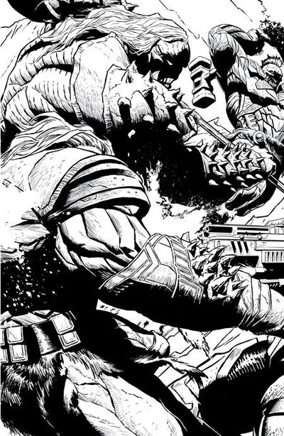 PLANET DEATH (2025) #2 CVR D INC 1:50 JOE QUESADA BW VIRGIN VAR