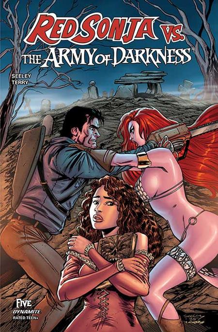 RED SONJA VS ARMY OF DARKNESS (2025) #5 CVR B TIM SEELEY VAR