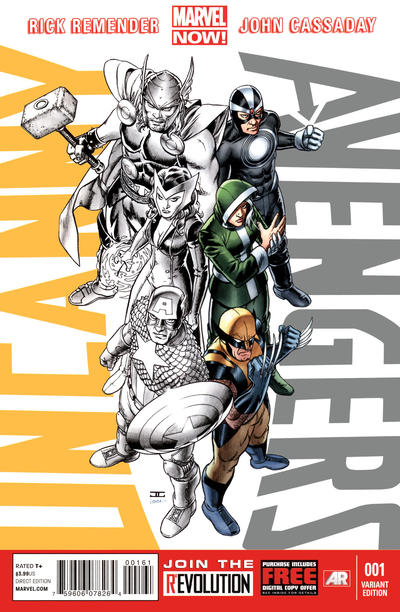 UNCANNY AVENGERS #1 X-MEN VAR NOW