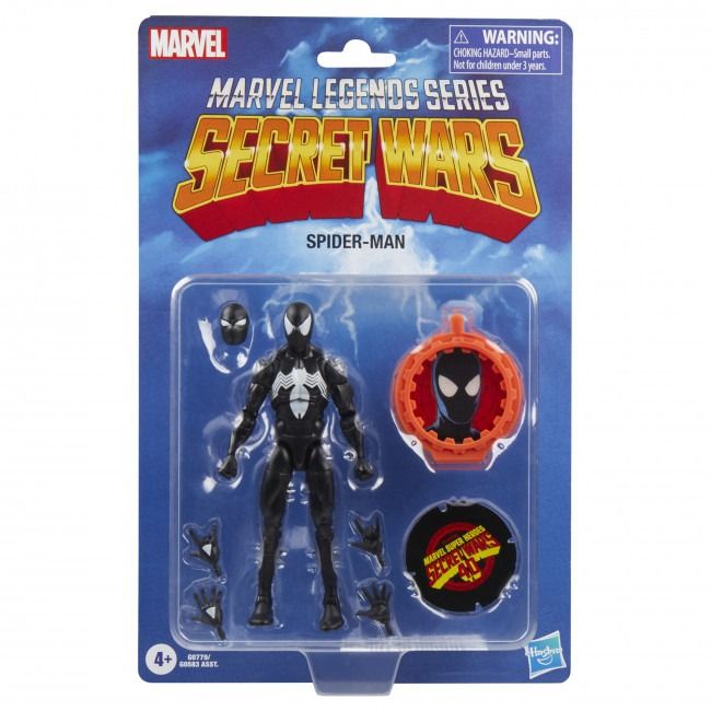 MARVEL LEGENDS SERIES SECRET WARS SPIDER-MAN AF