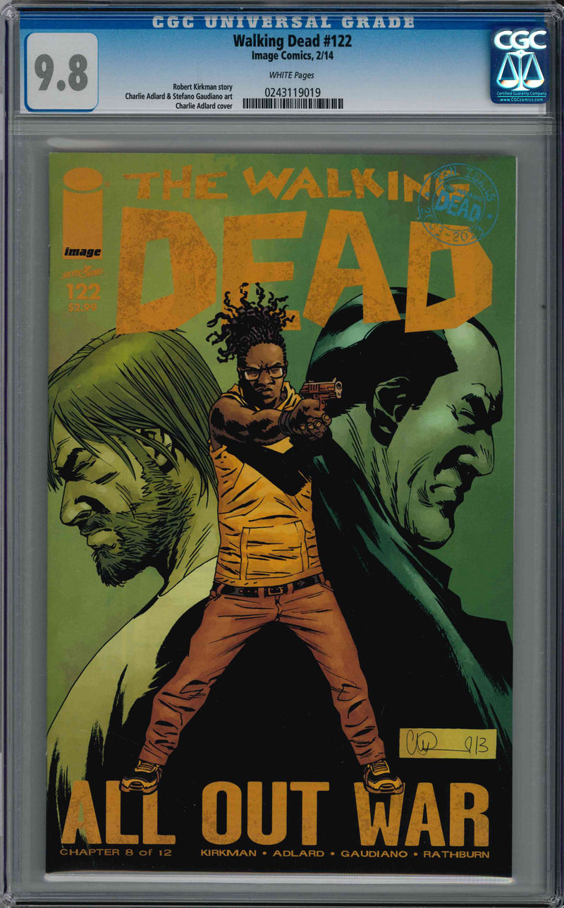 CGC WALKING DEAD (2003) #122 (9.8)