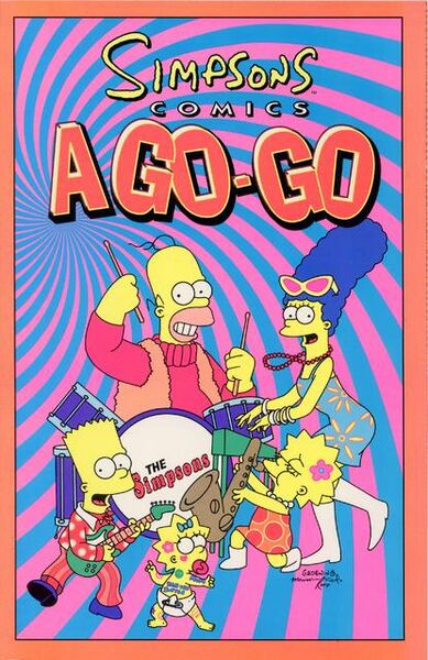 SIMPSONS COMICS A GO-GO TP (1999) - FIRST PRINTING
