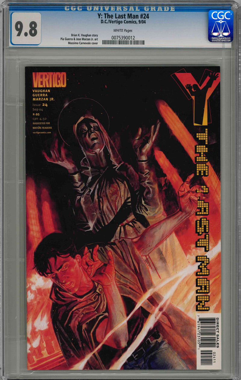 CGC Y: THE LAST MAN (2002) #24 (9.8)
