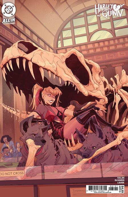HARLEY QUINN (2021) #61 CVR D BAILIE ROSENLUND CARD STOCK VAR