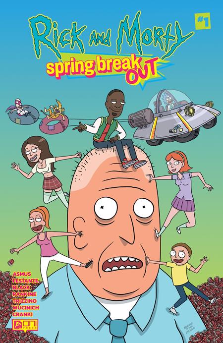 RICK AND MORTY SPRING BREAK OUT (2025) #1 (ONE SHOT) CVR A DEAN RANKINE