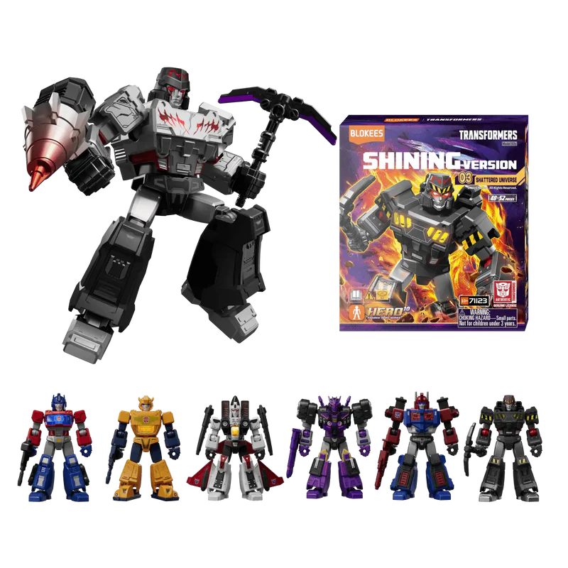 BLOKEES TRANSFORMERS SHINING VERSION WAVE 3 (BLIND BOX)