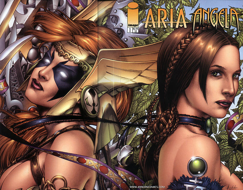 ARIA ANGELA (2000) #1 ANACLETO WRAP COVER