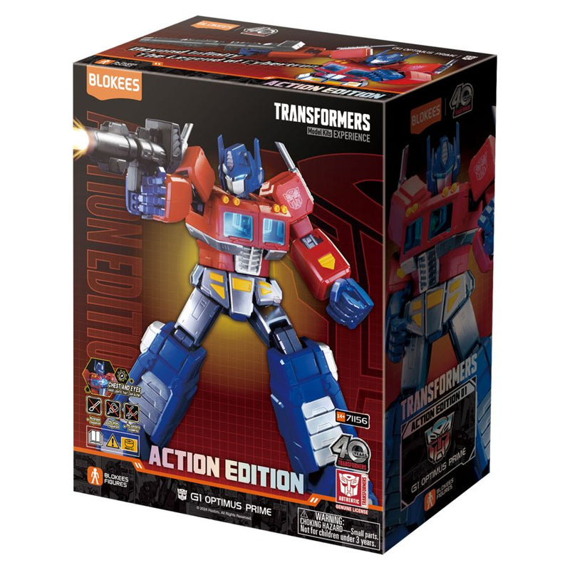BLOKEES TRANSFORMERS ACTION EDITION 01 G1 OPTIMUS PRIME MODEL