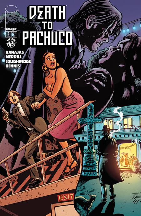 DEATH TO PACHUCO (2025) #2 CVR A DAVID LAPHAM & LEE LOUGHRIDGE