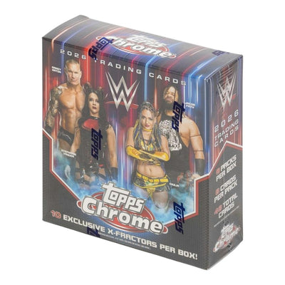2026 TOPPS CHROME WWE WRESTLING MEGA BOX