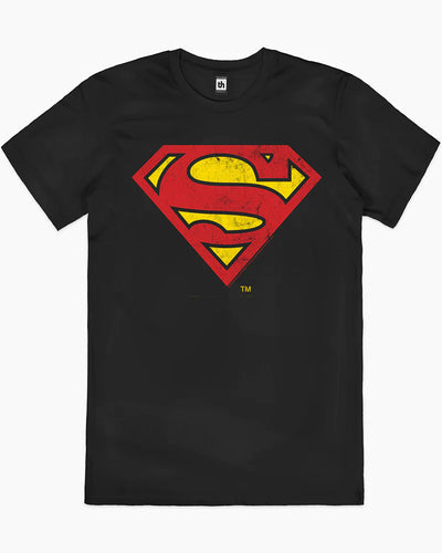 (S) SUPERMAN CLASSIC LOGO T-SHIRT