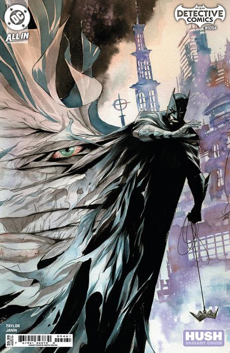 DETECTIVE COMICS (2016) #1094 CVR E DUSTIN NGUYEN HUSH CARD STOCK VAR