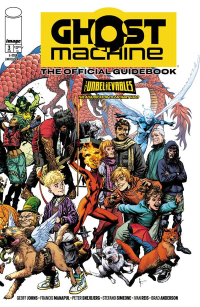 GHOST MACHINE THE OFFICIAL GUIDEBOOK (2026) #3 CVR A GARY FRANK & BRAD ANDERSON WRAPAROUND