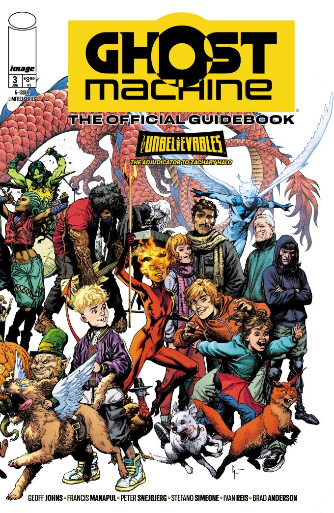 GHOST MACHINE THE OFFICIAL GUIDEBOOK (2026) #3 CVR A GARY FRANK & BRAD ANDERSON WRAPAROUND