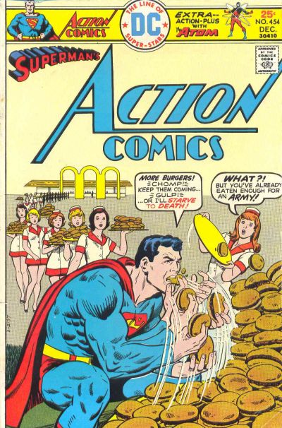 ACTION COMICS (1938) #454 (FN/VF)