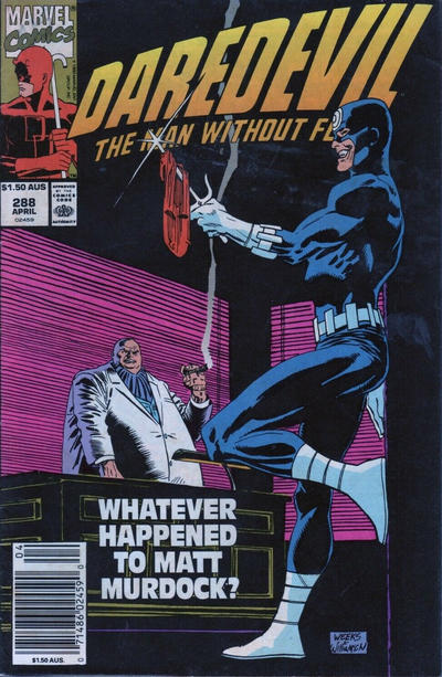DAREDEVIL (1964) #288 AUSTRALIAN PRICE VARIANT (VF)