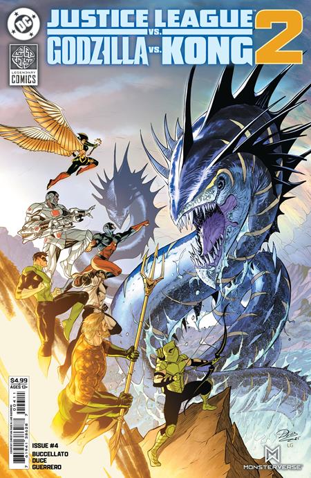 JUSTICE LEAGUE VS GODZILLA VS KONG 2 (2025) #4 CVR A CHRISTIAN DUCE