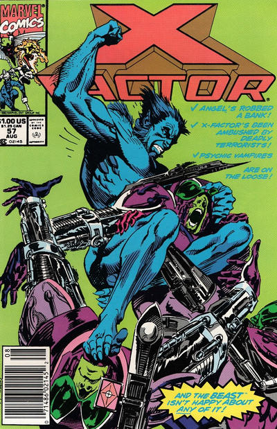 X-FACTOR (1986) #57 NEWSSTAND EDITION