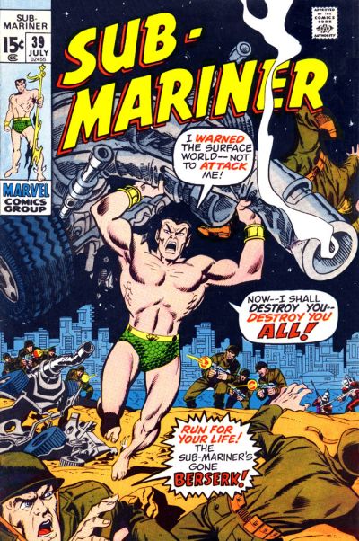 SUB-MARINER (1968) #39 (FN/VF)