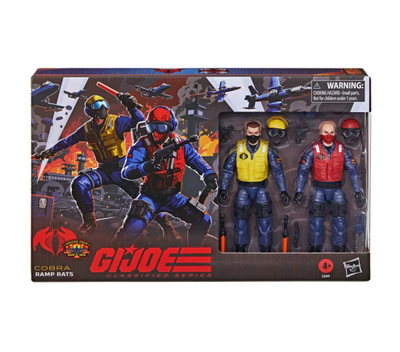 GI JOE CLASSIFIED SERIES #195 COBRA RAMP RATS AND COBRA RATTLER GROUND CREW AF
