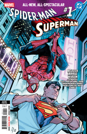 MARVEL DC SPIDER-MAN SUPERMAN (2026) #1 MARTIN COCCOLO 2ND PRINTING VAR