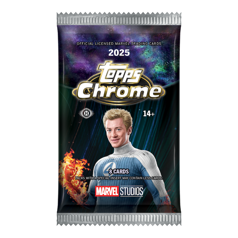 2024-25 TOPPS CHROME MARVEL STUDIOS HOBBY PACK