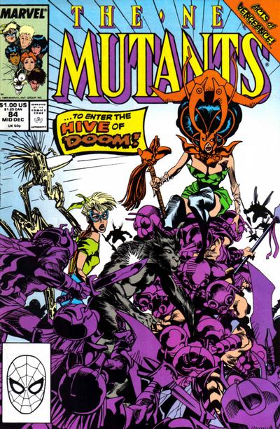 NEW MUTANTS (1983) #84 (VF)