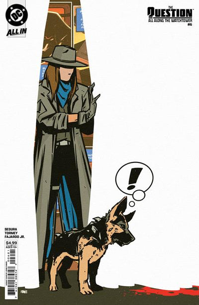 QUESTION ALL ALONG THE WATCHTOWER (2024) #6 CVR B JORGE FORNES CARD STOCK VAR