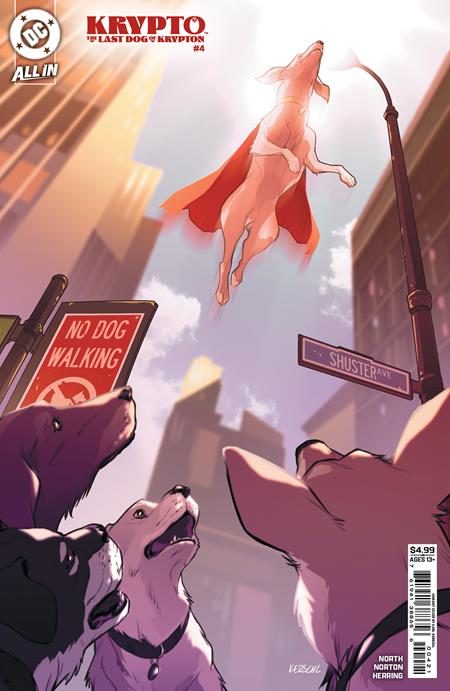 KRYPTO THE LAST DOG OF KRYPTON (2025) #4 CVR B KARL KERSCHL CARD STOCK VAR