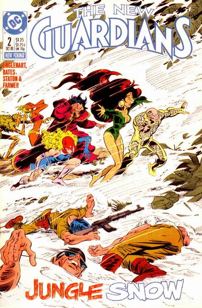 NEW GUARDIANS (1988) #2 -  FIRST APPEARANCE SNOWFLAME
