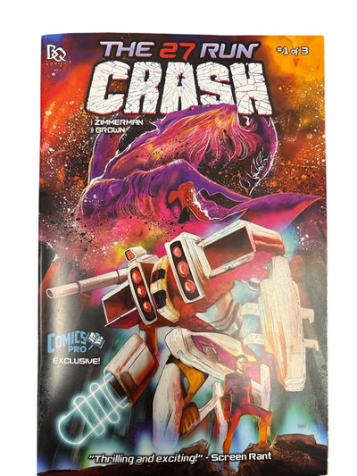27 RUN CRASH (2025) #1 COMICSPRO 2025 EXCLUSIVE VARIANT