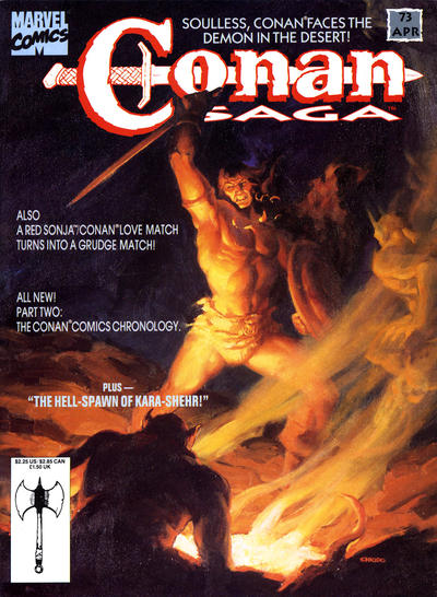 CONAN SAGA (1987) #73